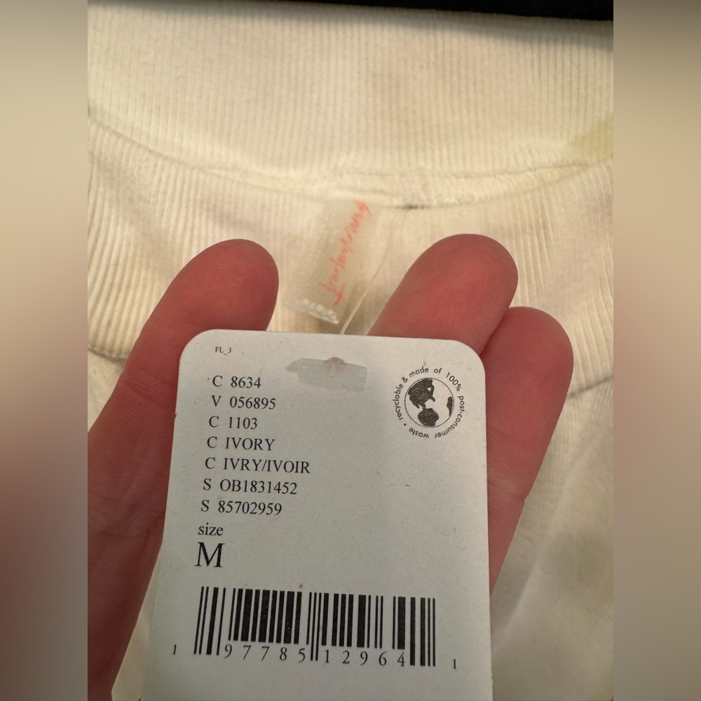 NWT Free People FP Movement One To Beat Onesie - ivory white - Medium *IR* - Picture 8 of 11